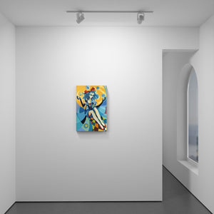 Girl with Blue Hair
