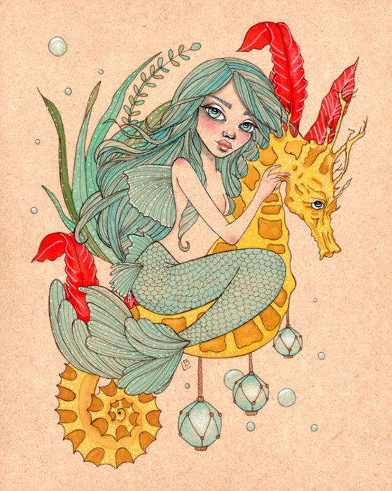 Below Shimmering Tides