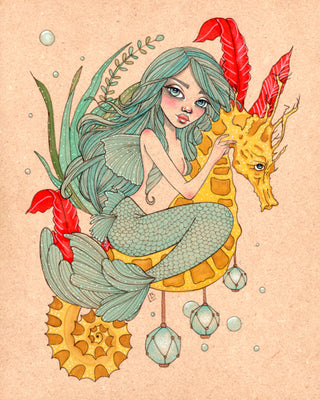 Below Shimmering Tides