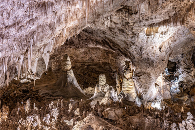 Big Room. Carlsbad Caverns National Park.