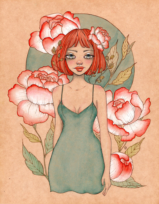 When the Peonies Bloomed
