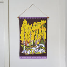Load image into Gallery viewer, Aspen Forest Small Fabric Tapestry
