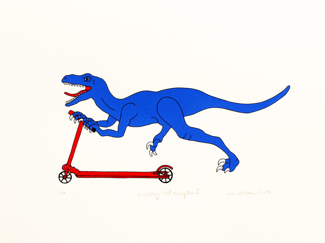 Scooting Velociraptor II