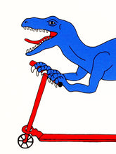 Load image into Gallery viewer, Scooting Velociraptor II
