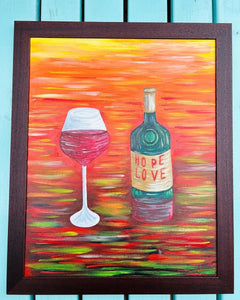 "Love and Hope" Wine