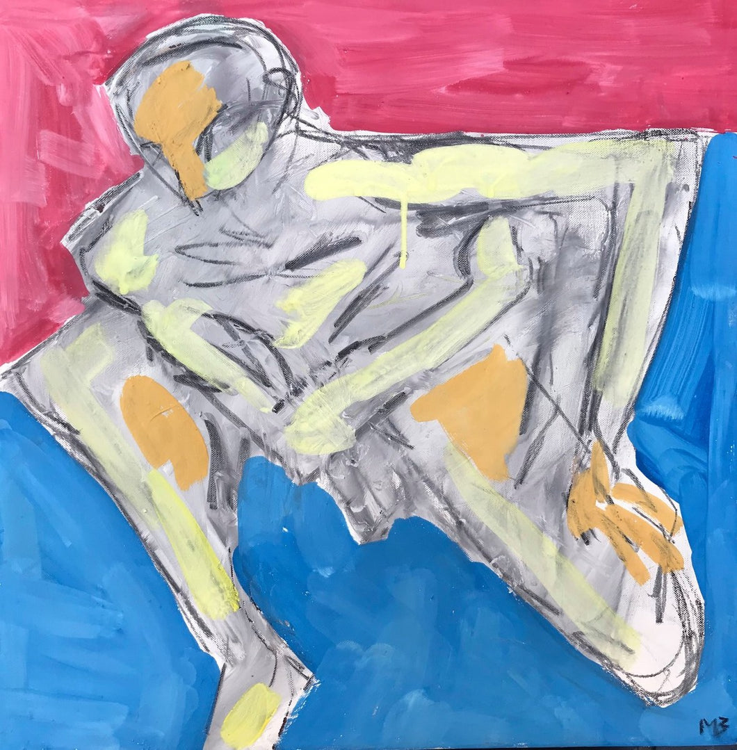 Untitled (man crouching)