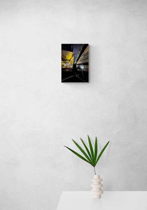 Driving: Tunnel from the passenger seat