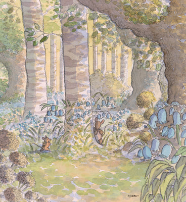 Bluebell hide and seek